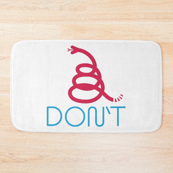 Item preview, Slick Modern 80s colors Minimal Gadsden Snake Flag designed and sold by pelagio.
