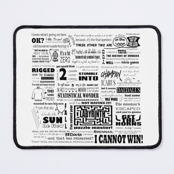 Item preview, Brennan Cannot Win - Black on White designed and sold by maggikarp.