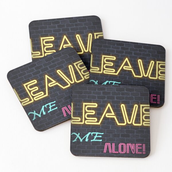 Item preview, Leave me Alone! (Attitutude level) designed and sold by AmberlightArt.