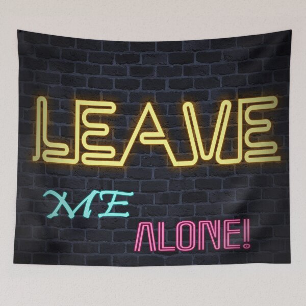 Item preview, Leave me Alone! (Attitutude level) designed and sold by AmberlightArt.