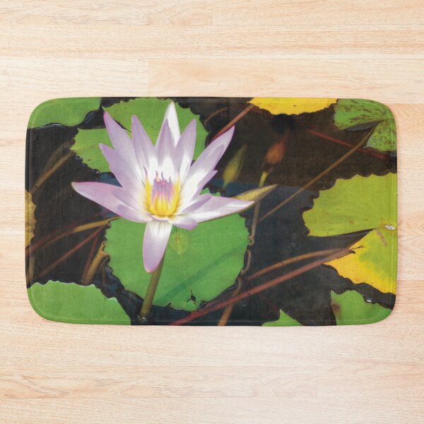 Item preview, Lotus Flower (large canvas) designed and sold by Bernsberry Illustrations.