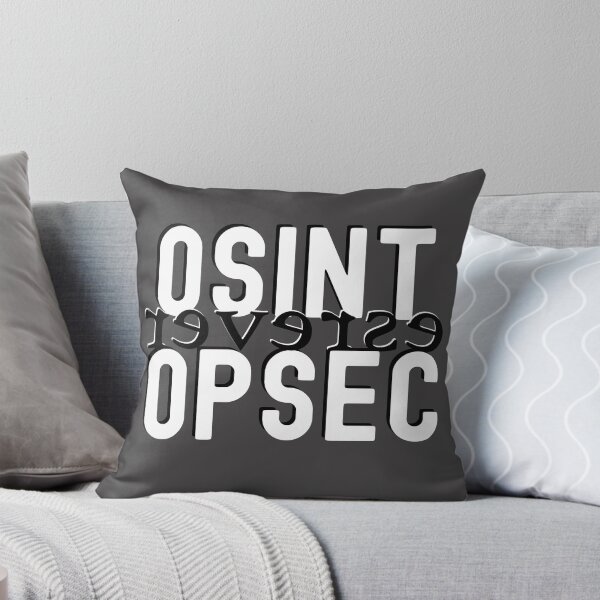 Item preview, OSINT reverse OPSEC designed and sold by HackSwag-co.