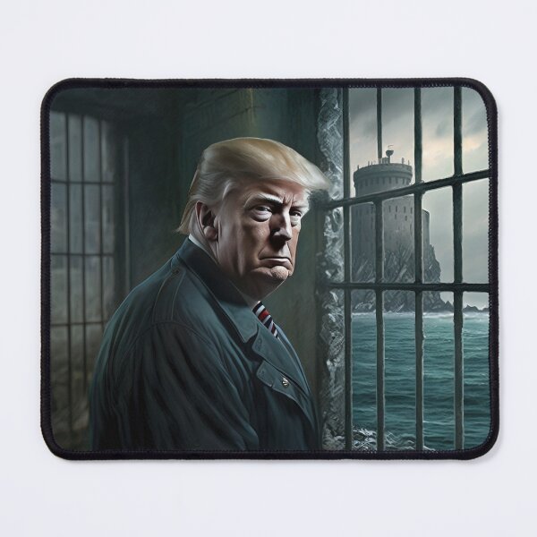 Item preview, Donald Trump in Prison on Alcatraz Island designed and sold by Bleknervin.