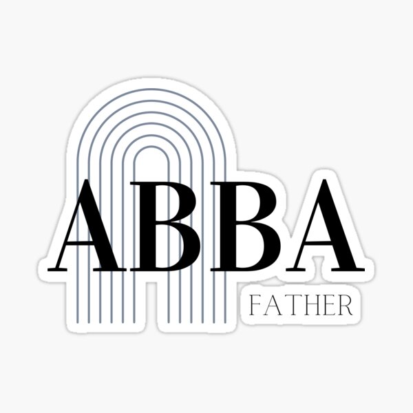 NAMES OF GOD: ABBA Sticker