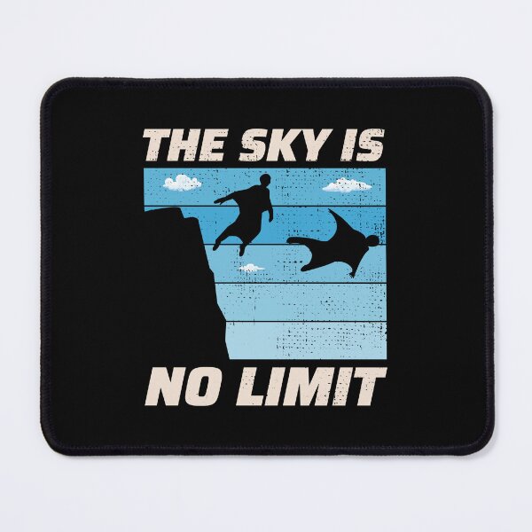 Item preview, Wingsuit flying Base Jumping Skydiving designed and sold by TastefulTees.