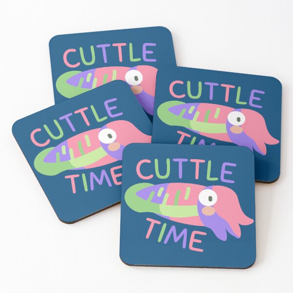 Item preview, Cuttle Time Multicolored Cuttlefish designed and sold by Suzanne Uchytil.