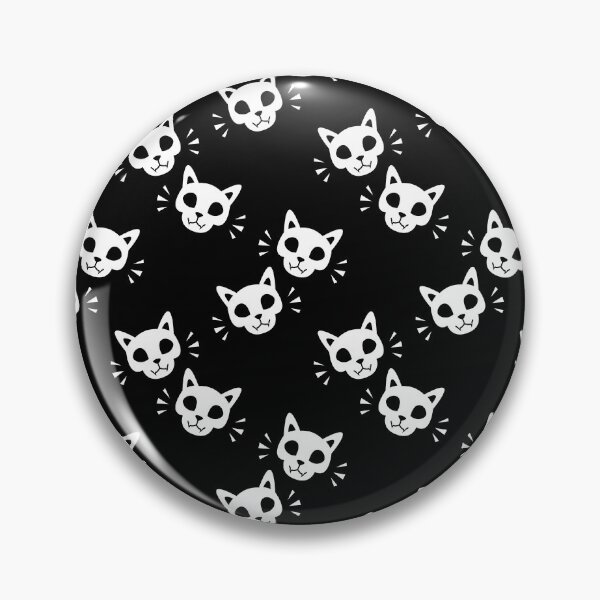 Artikelvorschau, Kitty Skull - Duo - Schwarz entworfen und verkauft von MushBloomSenpai.