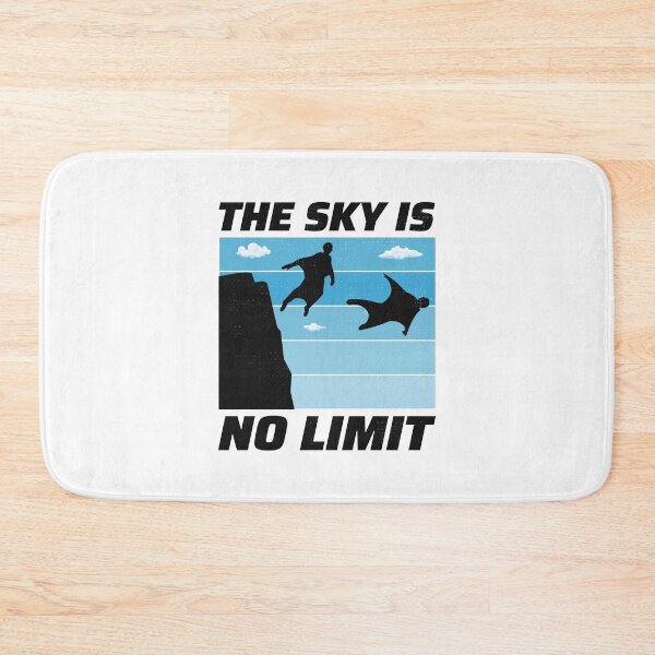 Item preview, Wingsuit flying Base Jumping Skydiving designed and sold by TastefulTees.