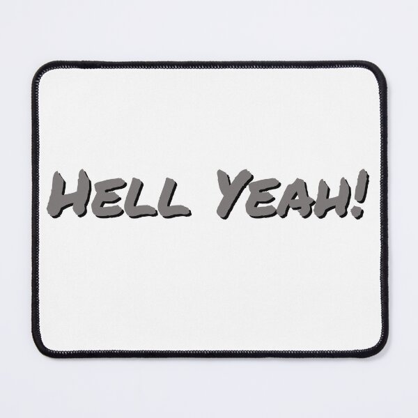 Item preview, Hell Yeah! minimal design. designed and sold by RocketArtInd.