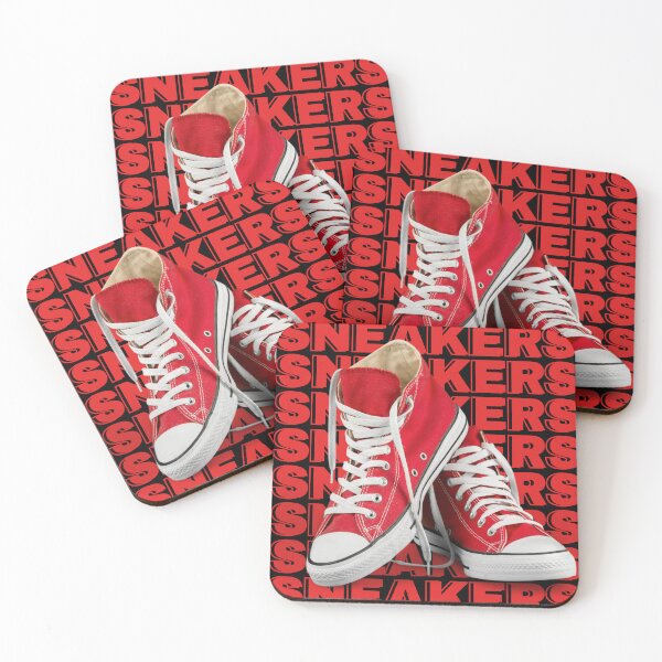 Item preview, converse sneakers red designed and sold by TjsDesignsnMore.