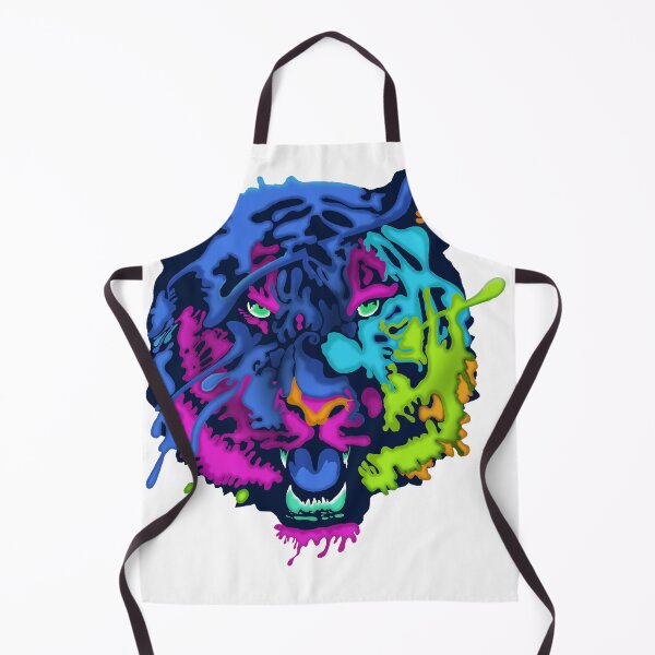 Item preview, The Combination of tiger head with Illustration colors designed and sold by QQdesigns.