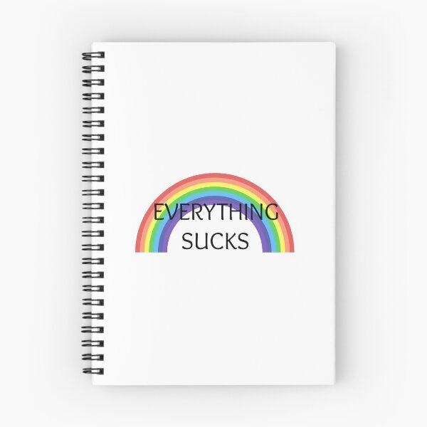 Item preview, everything sucks rainbow designed and sold by hopeless100.
