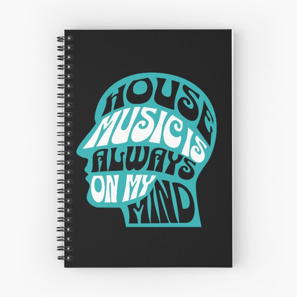 Item preview, HOUSE MUSIC  - Is Always On My Mind (teal)  designed and sold by Discothreadz.