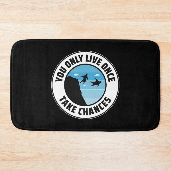 Item preview, Wingsuit flying Base Jumping Skydiving Skydive designed and sold by TastefulTees.