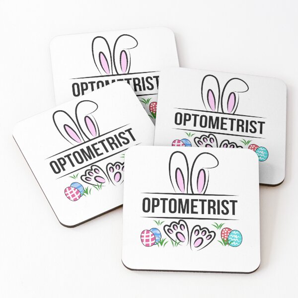 Item preview, Easter Optometrist Eye Optometry Vision Rabbit Bunny Spring Cute designed and sold by Comfy Creations.