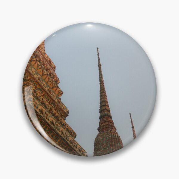 Item preview, First view from three stupa in a row at Wat Pho temple. designed and sold by kall3bu.