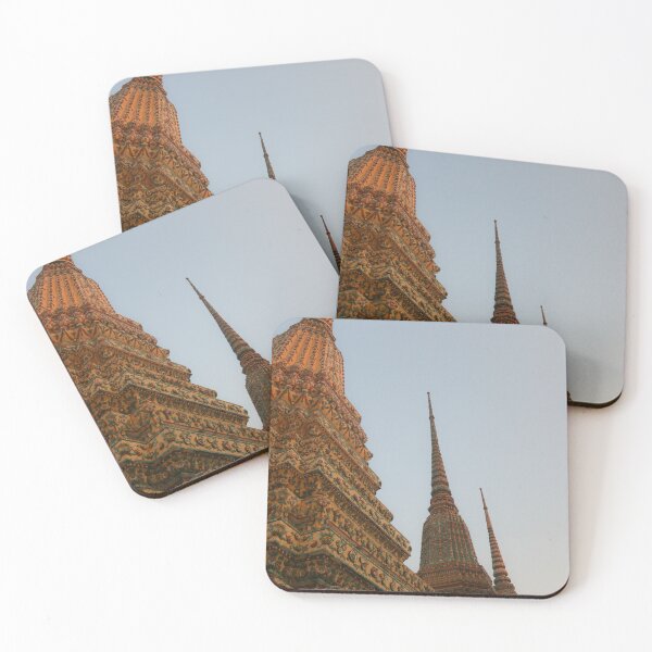 Item preview, First view from three stupa in a row at Wat Pho temple. designed and sold by kall3bu.