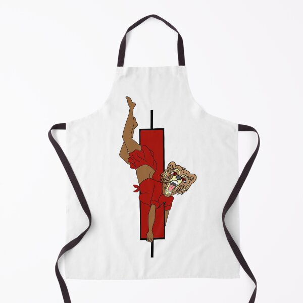 Item preview, Half Pinup Girl Half Bear Riding Bearish Candlestick In A Downtrend Bear Market designed and sold by tradeculture143.