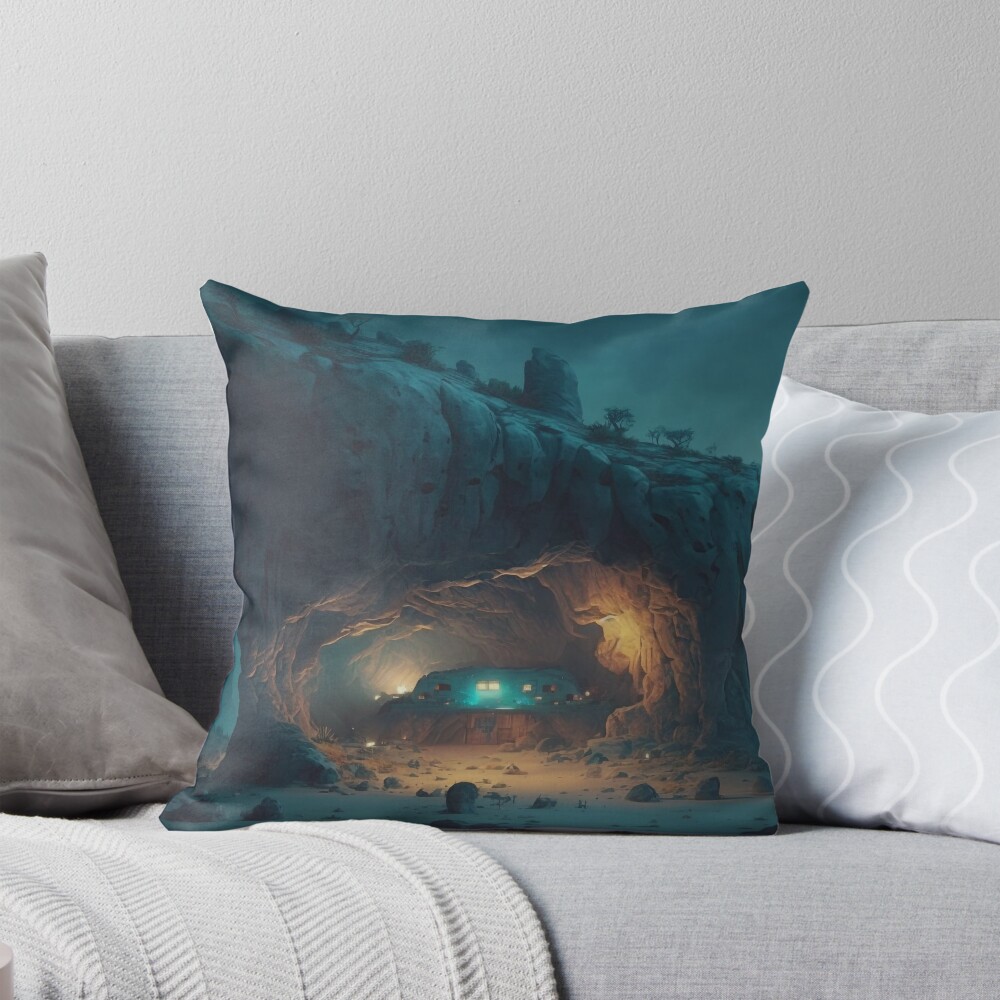 Item preview, Throw Pillow designed and sold by RicoInStudios.