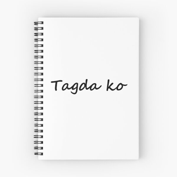 Artikelvorschau, "Tagda ko" in Bisaya / Cebuano bedeutet auf Englisch "Bemerke mich / gib mir Aufmerksamkeit". entworfen und verkauft von PabloBSanchez.