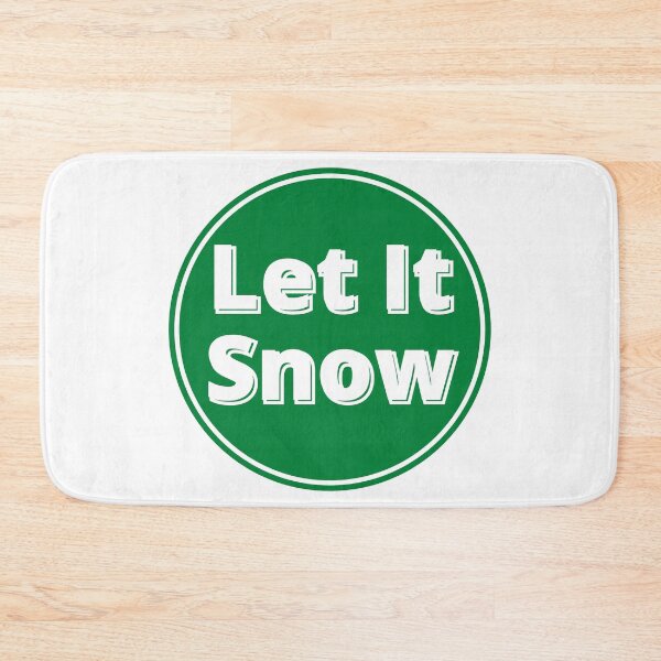 Item preview, Let It Snow Green Circle Ski Run designed and sold by Happy-Trails.