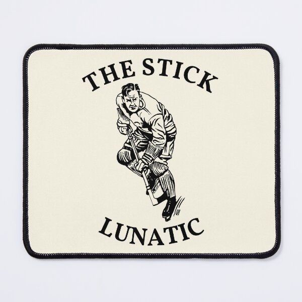 Item preview, Ice Hockey Puns - The Stick Lunatic designed and sold by kcaandwu.