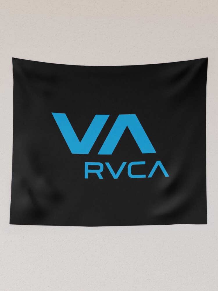 white VA RVCA logo Kids T-Shirt for Sale by greencow1