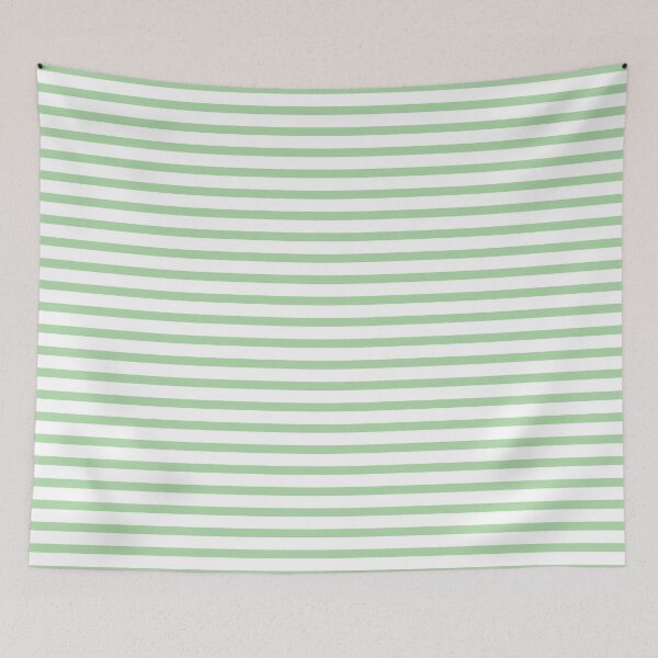 Item preview, MissDewi Stripes Design Pastel Green designed and sold by MissDewi.