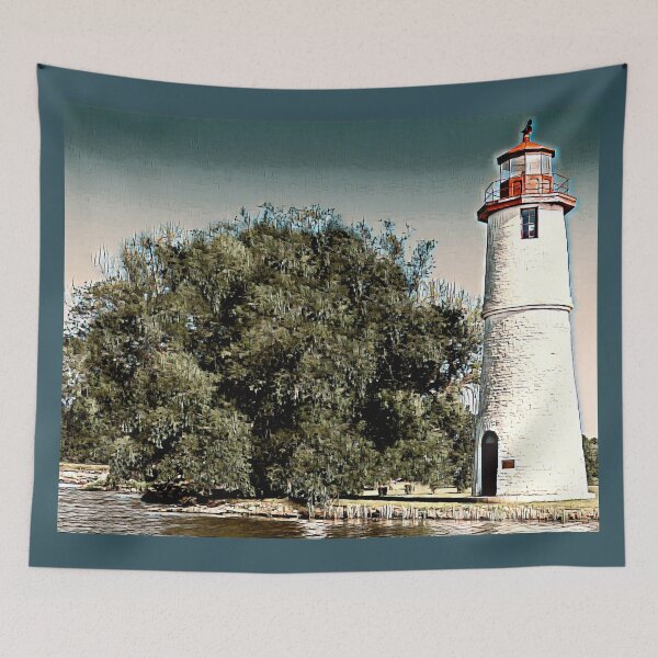Item preview, Lighthouse in the Cove designed and sold by MaryLinH.