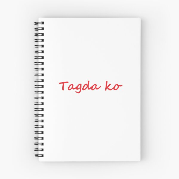 Artikelvorschau, "Tagda ko" in Bisaya / Cebuano bedeutet auf Englisch "Bemerke mich / gib mir Aufmerksamkeit". entworfen und verkauft von PabloBSanchez.
