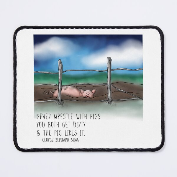 Item preview, Pig Wrestling designed and sold by lezell.