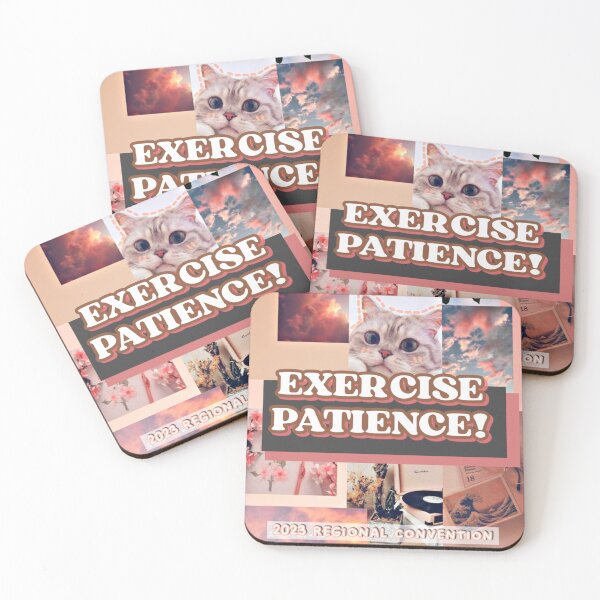 Item preview, Exercise Patience! 2023 Regional Convention designed and sold by CAISHEM DESIGNS.