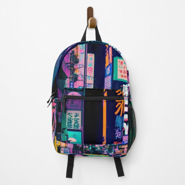 Item preview, The Neon Skyline of Tokyo designed and sold by ArtfulDelights.