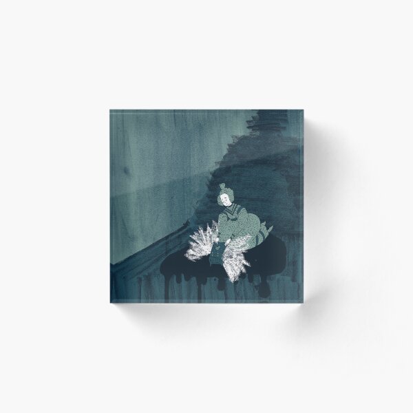 The Lip of Light Beneath the Sill Acrylic Block