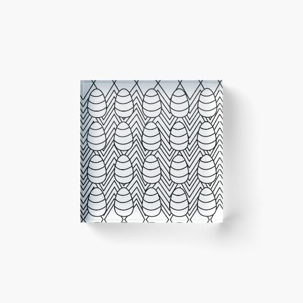 Artikelvorschau, Ostereier Chevron Stripes fröhliches Ostern-Muster entworfen und verkauft von Nisha Prabhu.