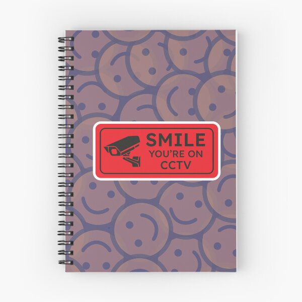 Item preview, Copy of Smile you're on CCTV Red sign designed and sold by theredfoxs.