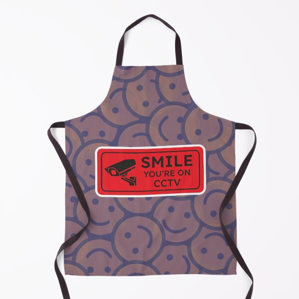 Item preview, Copy of Smile you're on CCTV Red sign designed and sold by theredfoxs.