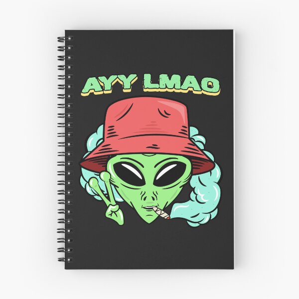 Item preview, AYY LMAO - Alien Stoner designed and sold by Tiptopteess.