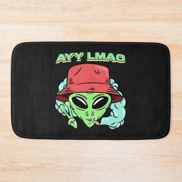 Item preview, AYY LMAO - Alien Stoner designed and sold by Tiptopteess.
