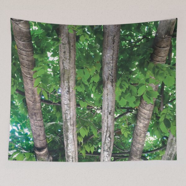 Artikelvorschau, Vibrant Green Foliage Ceiling (large canvas) entworfen und verkauft von Bernsberry Illustrations.