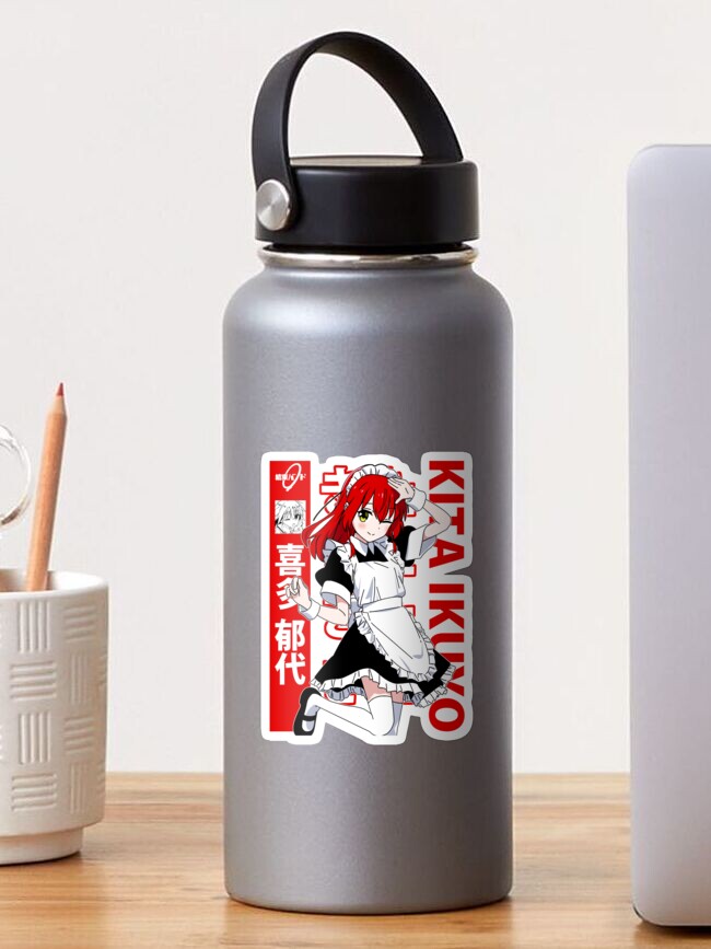 Aperçu 1 sur 3. Sticker avec l'œuvre Kita Ikuyo Femme de chambre créée et vendue par UDTee.
