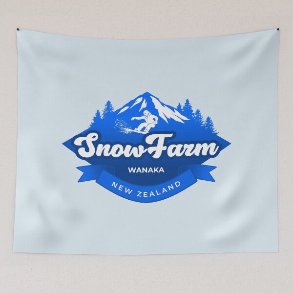 Item preview, Snow Farm, Wanaka, New Zealand designed and sold by Kiwidom.