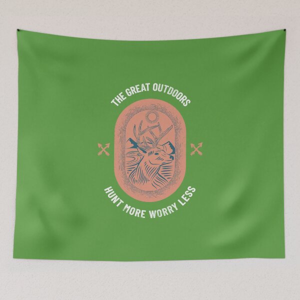 Item preview, The Great Outdoors - Hunt More, Worry Less designed and sold by Tiptopteess.