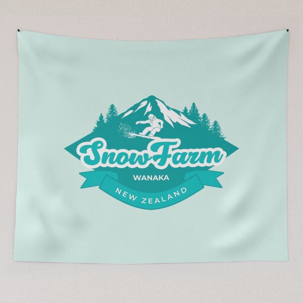 Item preview, Snow Farm, Wanaka, New Zealand designed and sold by Kiwidom.