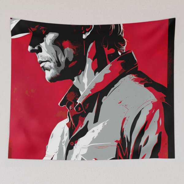 Item preview, Modern Cowboy Touch of Red Color designed and sold by ArtfulAmbitions.