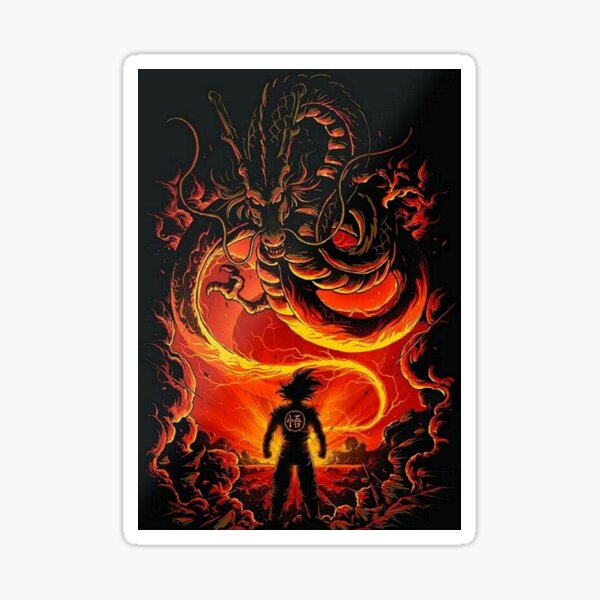 FUNNY/ KAMEHAMEHA Goku dragonball Z STICKMAN VINYL STICKER for Car, Wall,  Laptop