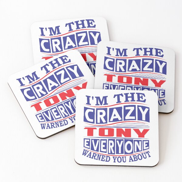 Item preview, Tony T-Shirt | Crazy Tony Everyone Warned | Tony designed and sold by thinkbicycle.