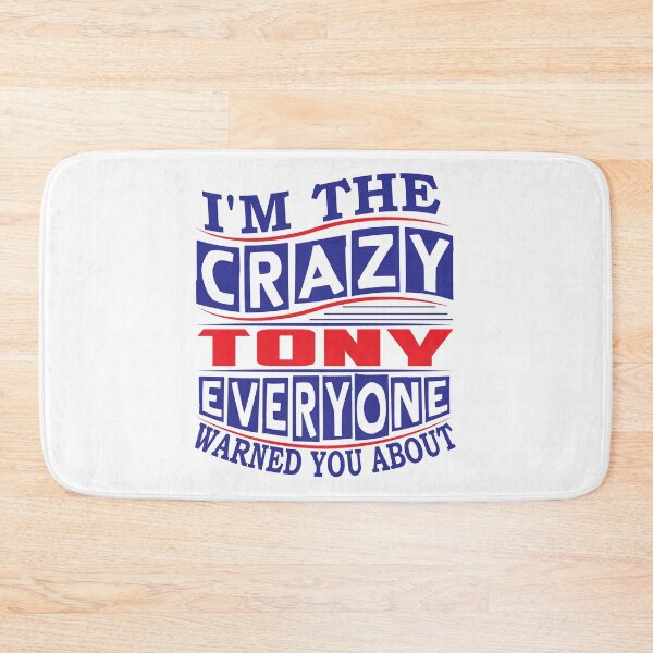 Item preview, Tony T-Shirt | Crazy Tony Everyone Warned | Tony designed and sold by thinkbicycle.