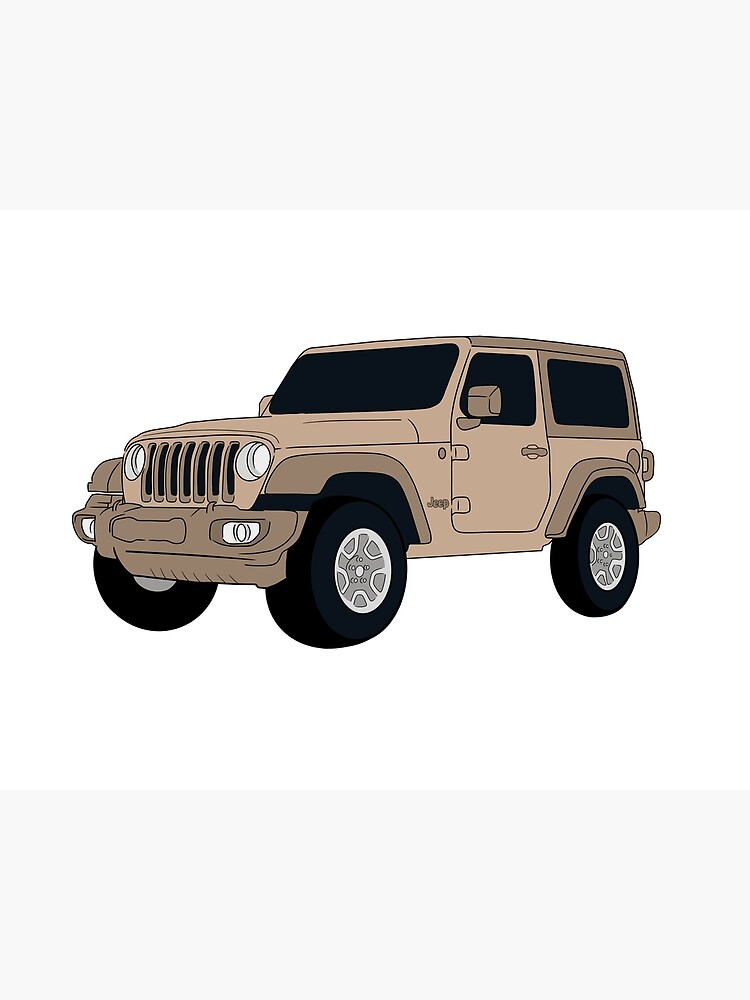 Discover Jeep sticker Premium Matte Vertical Poster