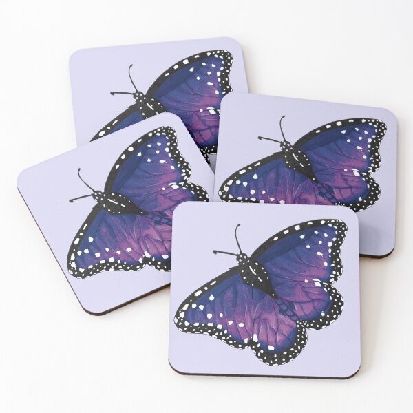 Item preview, Blue Violet Butterfly designed and sold by KayleeRoseArt.